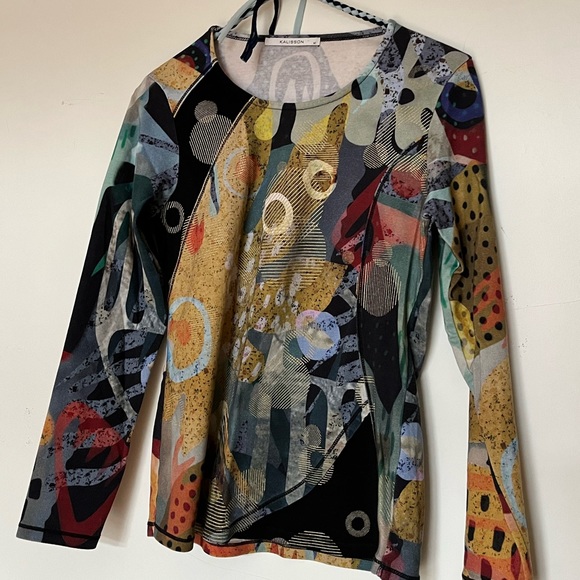 SALE Asymmetrical Y2K Long sleeve tee - Picture 3 of 3